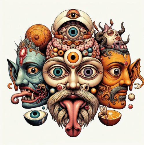 Fight among the senses